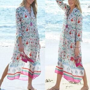 Bsubseach Women's Swimwear Turkish Kaftans Swimsuit Cover up Cafta dress size OS